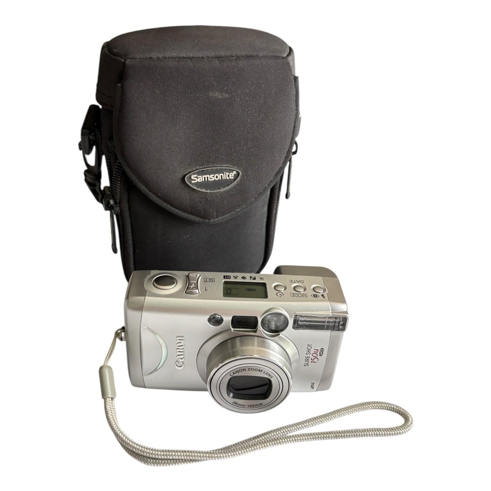 Canon Sure Shot 150u 35mm Camera 38-150mm Zoom Camera Works/ Read Decscription
